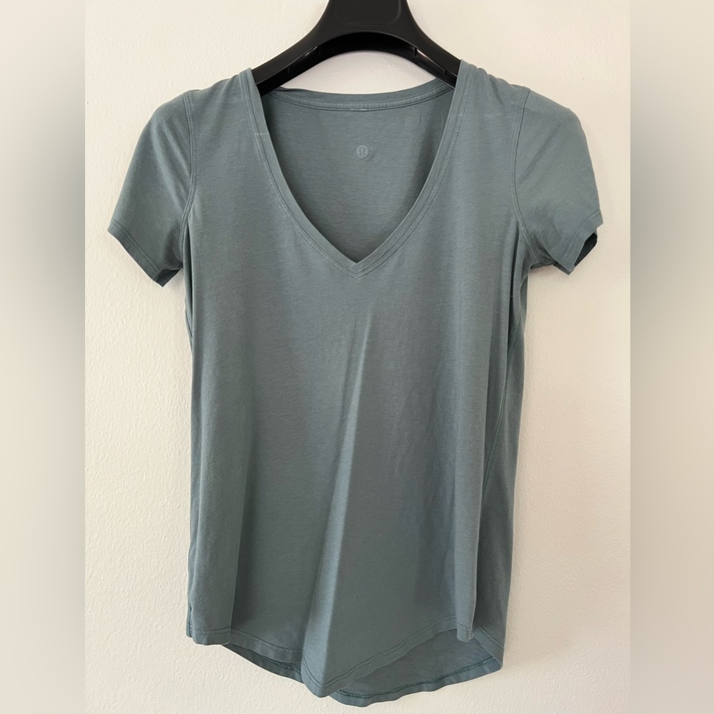 lululemon love T-shirt in sea glass, size small